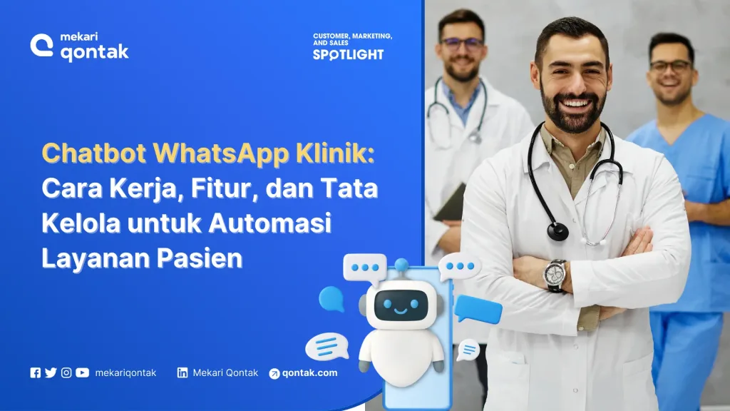 chatbot whatsapp untuk klinik Chatbot WhatsApp Klinik: Cara Kerja, Fitur, dan Tata Kelola untuk Automasi Layanan Pasien