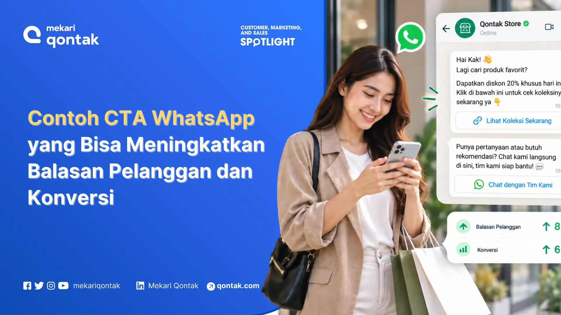 Contoh CTA WhatsApp yang Meningkatkan Balasan Pelanggan dan Konversi