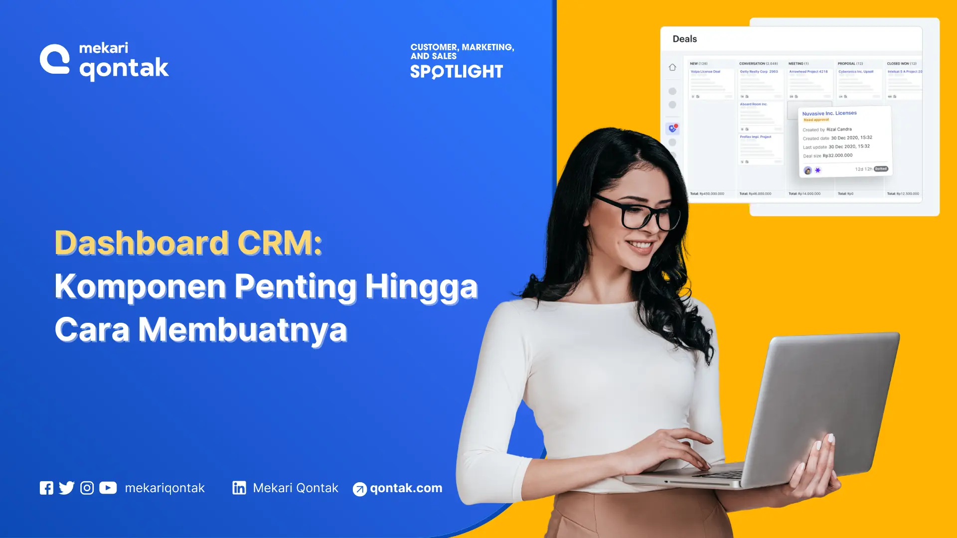 Dashboard CRM: Komponen Penting Hingga Cara Membuatnya