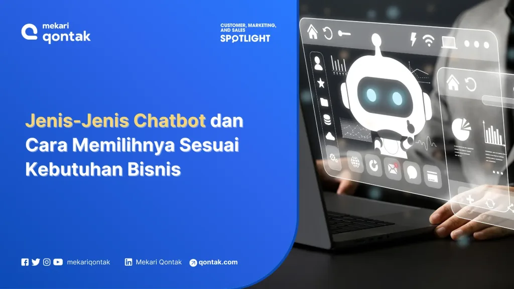 jenis chatbot 9 Jenis Chatbot dan Cara Memilih yang Sesuai Kebutuhan Bisnis