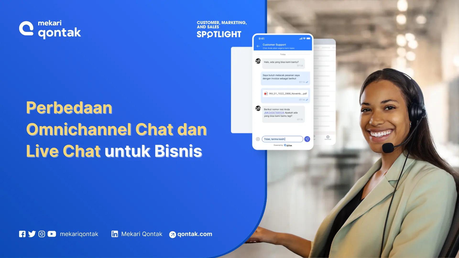Perbedaan Omnichannel Chat dan Live Chat untuk Bisnis