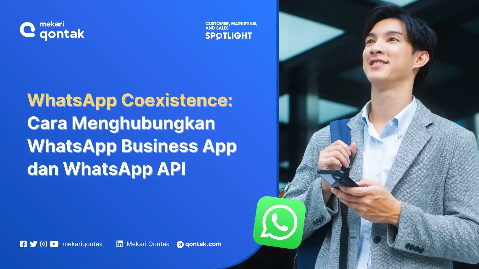 Panduan WhatsApp Coexistence: Menghubungkan WhatsApp Business App dan WhatsApp API