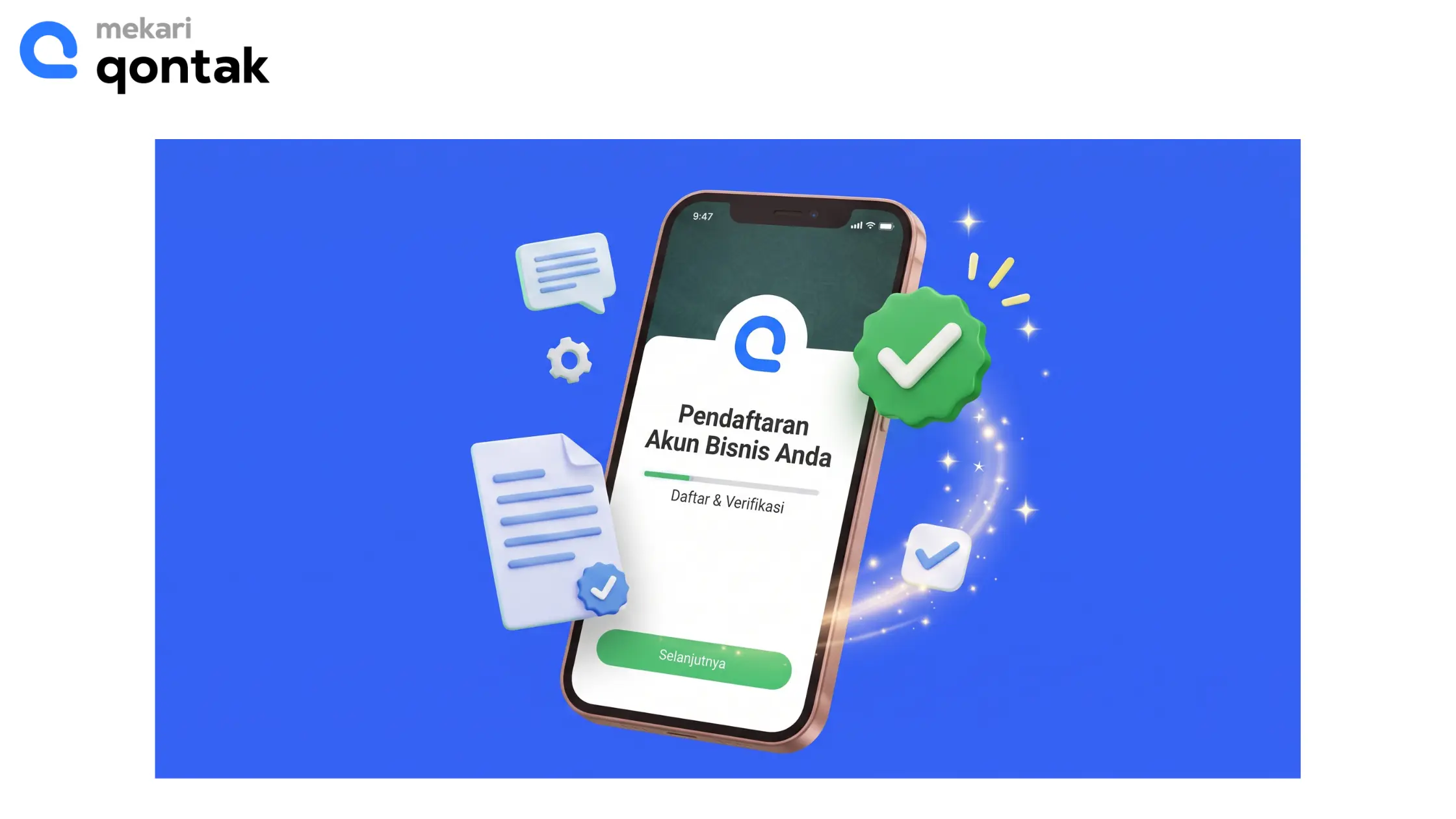 4. Akun Official WhatsApp Business Anda akan Didaftarkan oleh Mekari Qontak