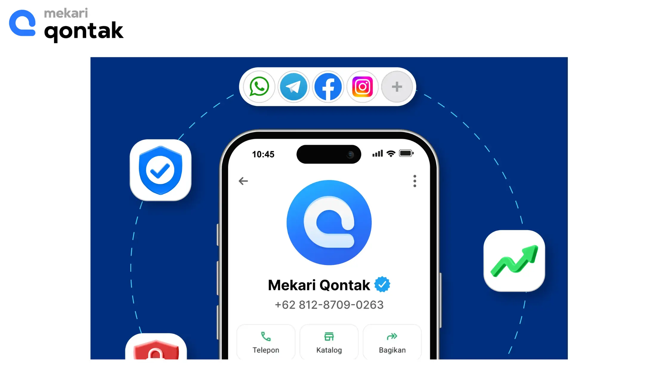 Verified WhatsApp Badge Centang Biru siap Digunakan