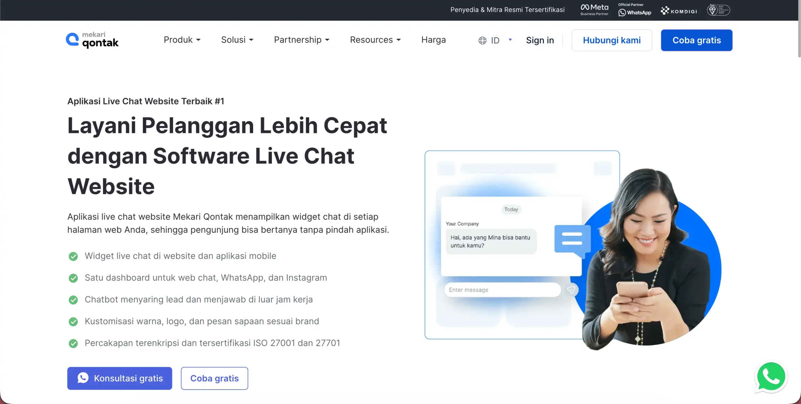 alternatif aplikasi LiveChat dari Mekari Qontak alternatif aplikasi LiveChat dari Mekari Qontak