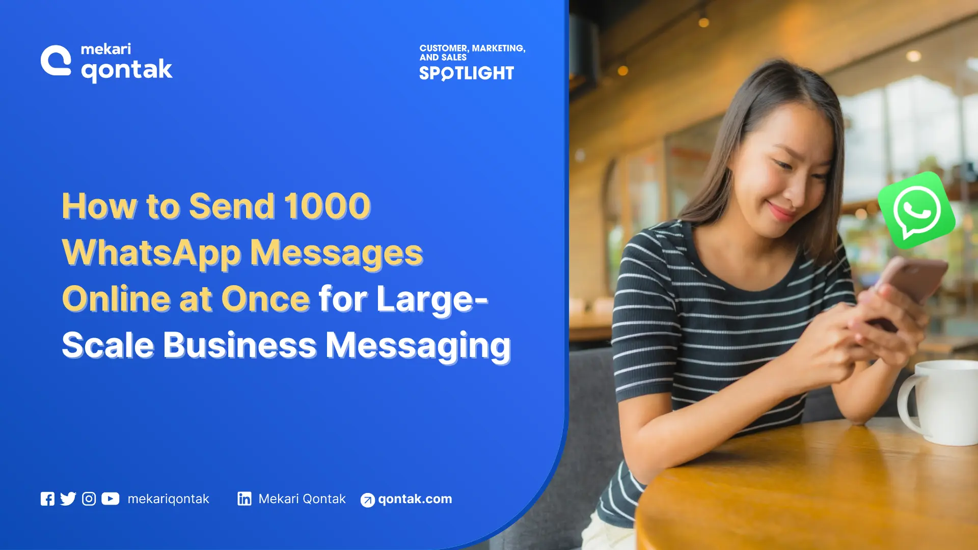 How to Send 1000 WhatsApp Messages Online at Once